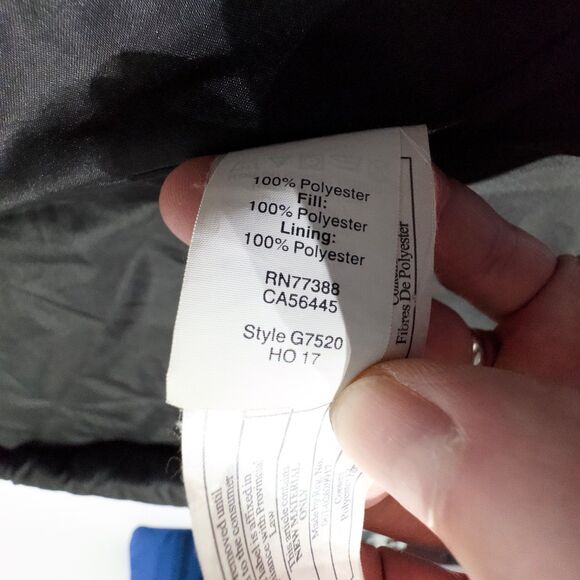 J. Crew Black Quilted Insulated Zip Up Vest Jacket Outerwear Men’s Size L  (B3) - Picture 8 of 11